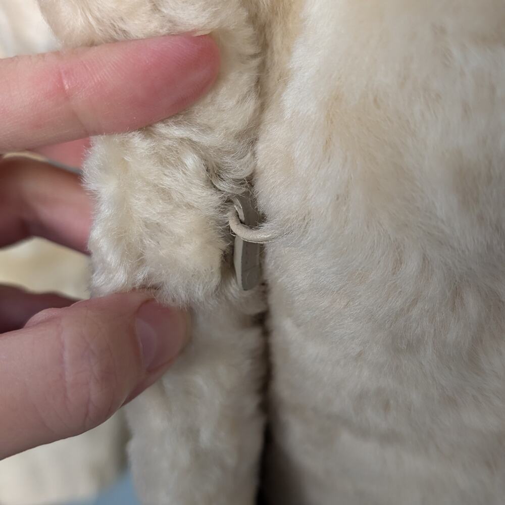 100% genuine Shearling & Leather Jacket - Picture 6 of 10
